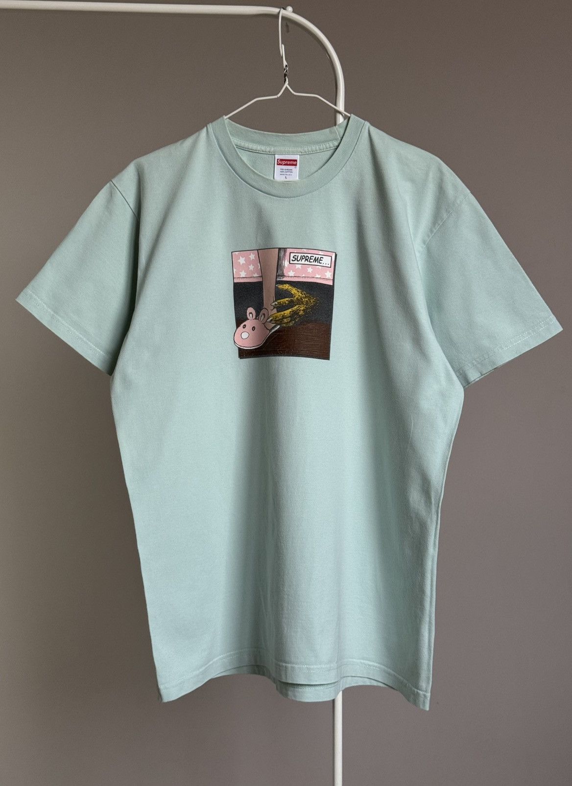Supreme L Supreme Bed Tee Shirt FW21 Mint Size US L / EU 52-54 / 3 - 1 Thumbnail