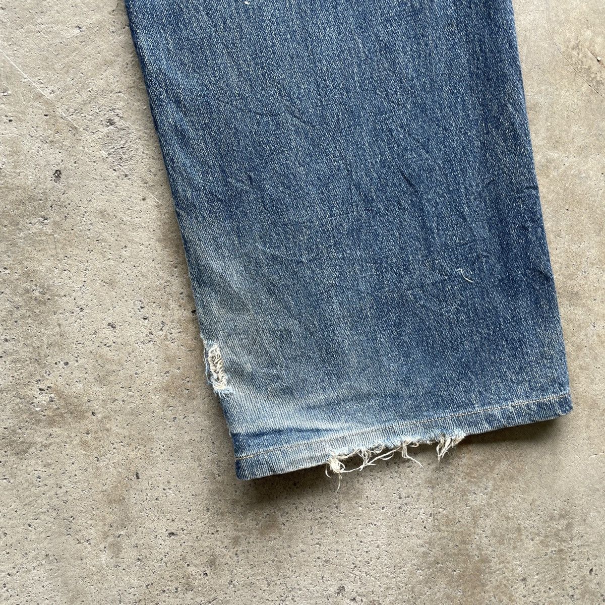 Japanese Brand × Jean × Vintage Vintage Japanese Faded Baggy Jeans Distressed Denim Pants Size US 35 - 9 Thumbnail