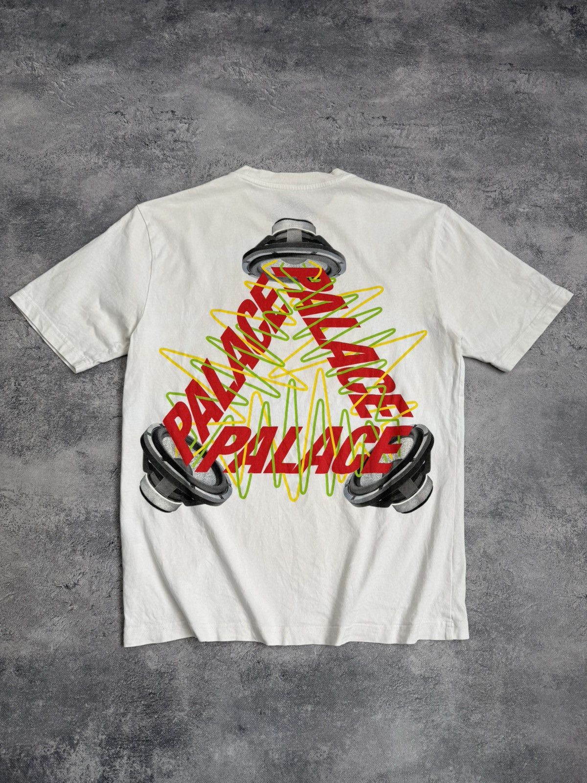 Palace Palace Speaker P-3 Big Logo T-Shirt Skateboards White Tee Size US M / EU 48-50 / 2 - 1 Thumbnail