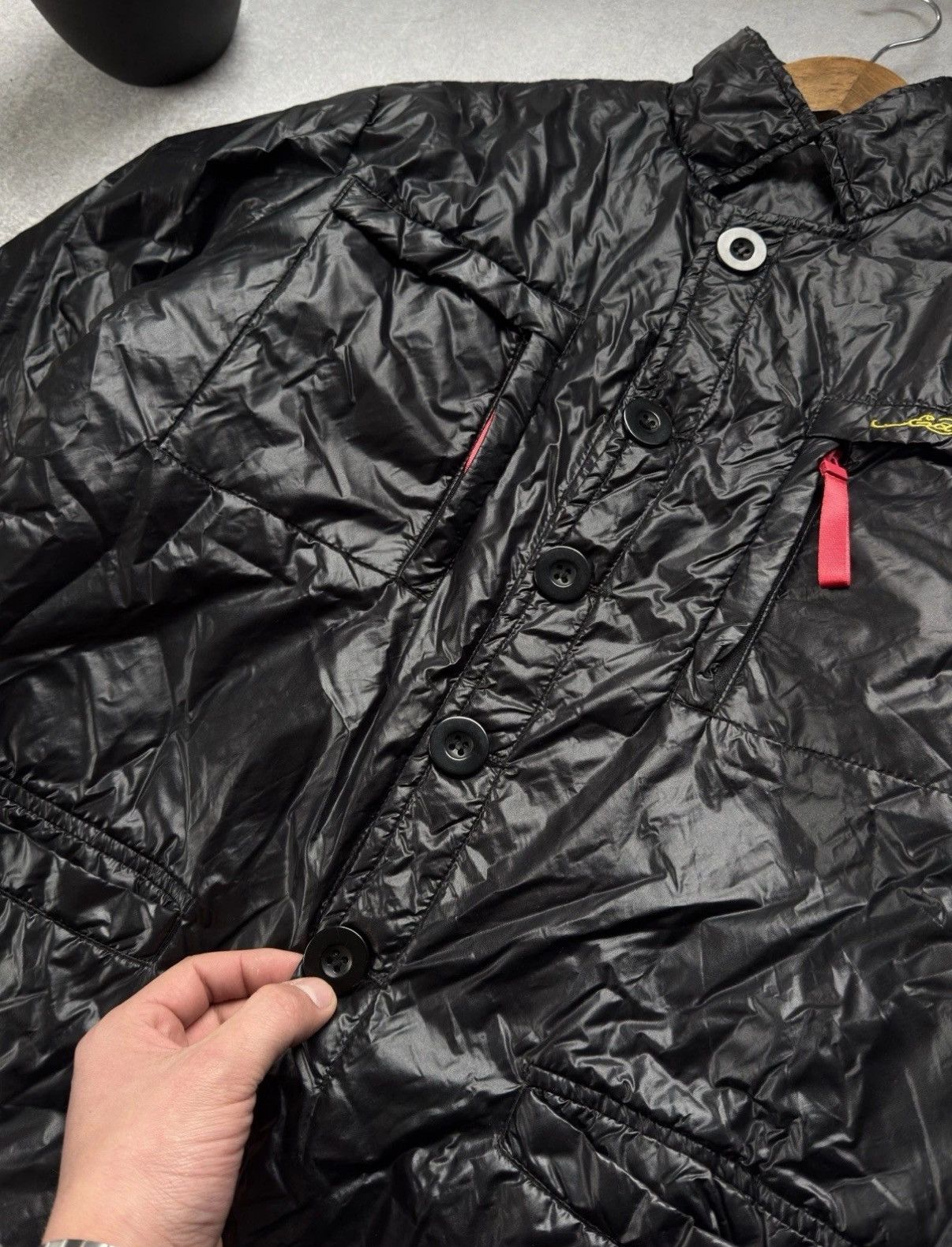 Ed Hardy Vintage Ed Hardy By Christian Audigier Big Logo Nylon Jacket Size US M / EU 48-50 / 2 - 7 Thumbnail