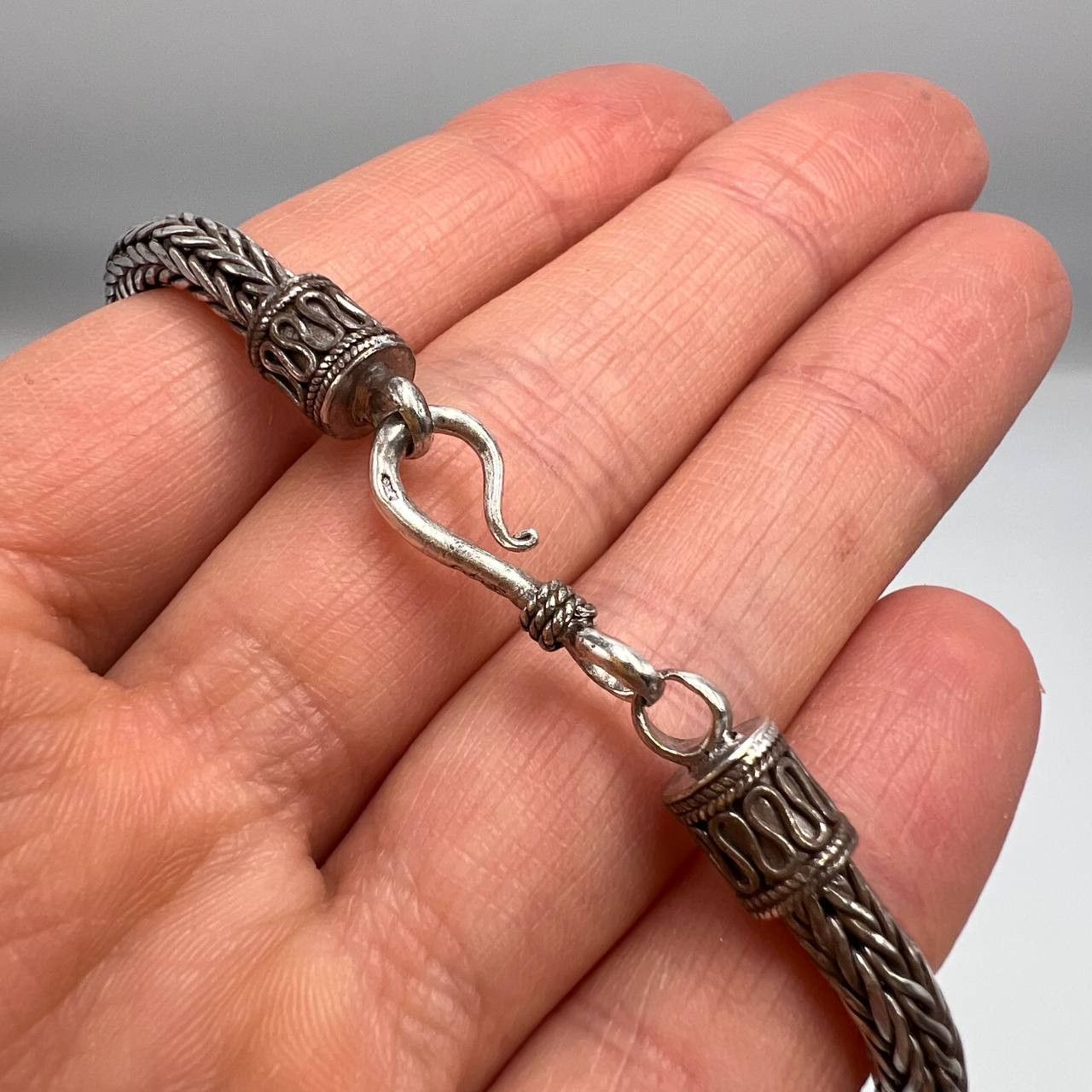 Sterling Silver × Vintage Vintage Sterling Silver 925 Chain Necklace Marked 37.6 gr Size ONE SIZE - 6 Thumbnail