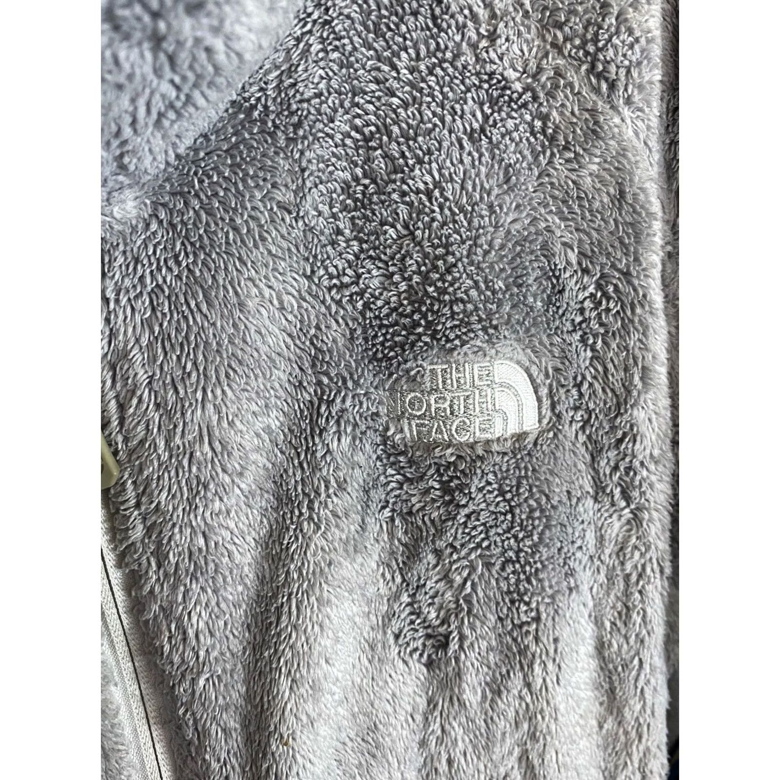 The North Face WOMENS The North Face Gray Fleece Zippered Medium M Shirt Mens Size M / US 6-8 / IT 42-44 - 5 Thumbnail