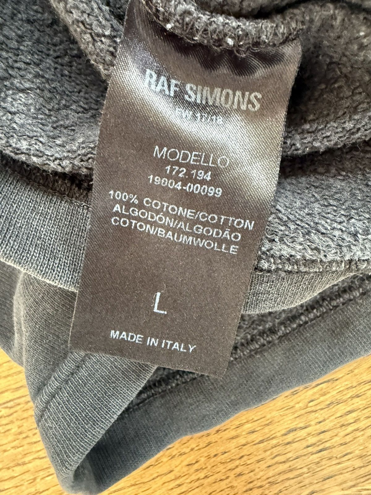Raf Simons Raf Simons cropped sweatshirt Size US L / EU 52-54 / 3 - 4 Thumbnail