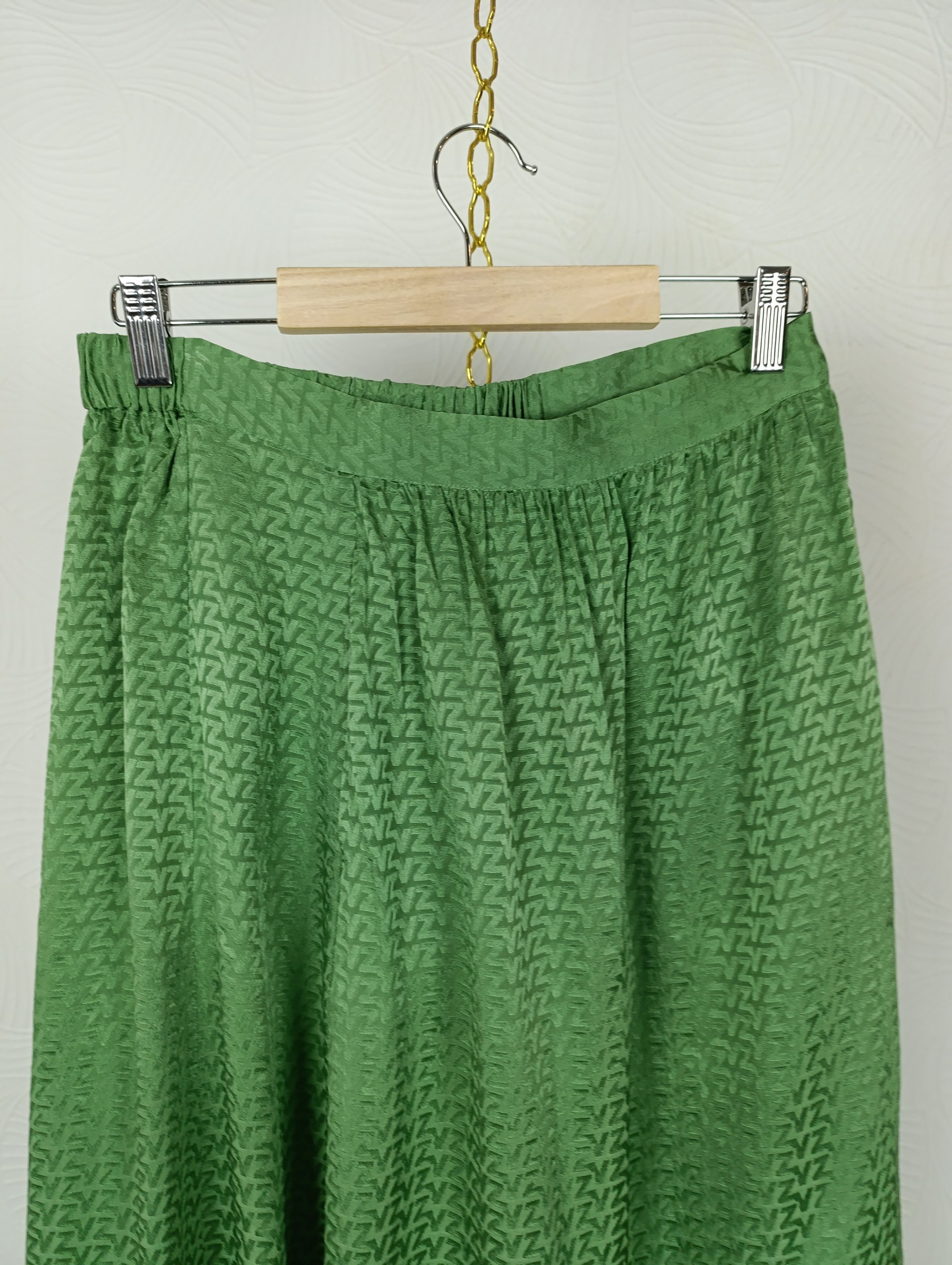 Zadig & Voltaire ZADIG & VOLTAIRE JOSLIN ZV PRINTED SILK MIDI SKIRT Size 26" / US 2 / IT 38 - 8 Thumbnail