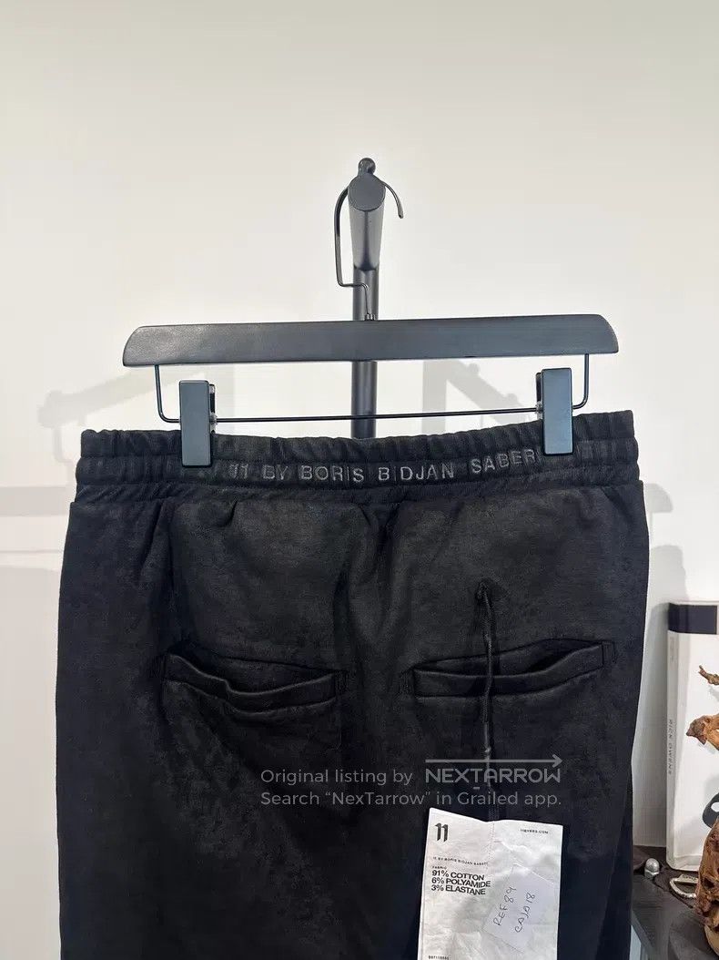 Boris Bidjan Saberi Boris Bidjan Saberi Size L brushed wax-coated drawstring jo Size US 32 / EU 48 - 5 Thumbnail