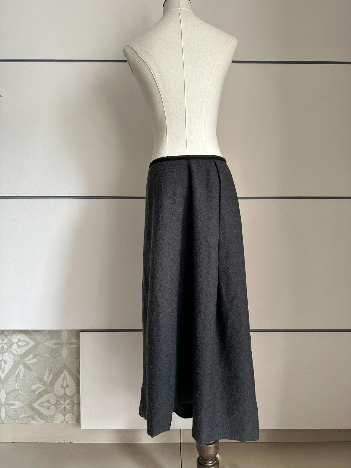 Yohji Yamamoto YOHJI YAMAMOTO 90s-style deconstructed skirt| Size 26" / US 2 / IT 38 - 6 Thumbnail