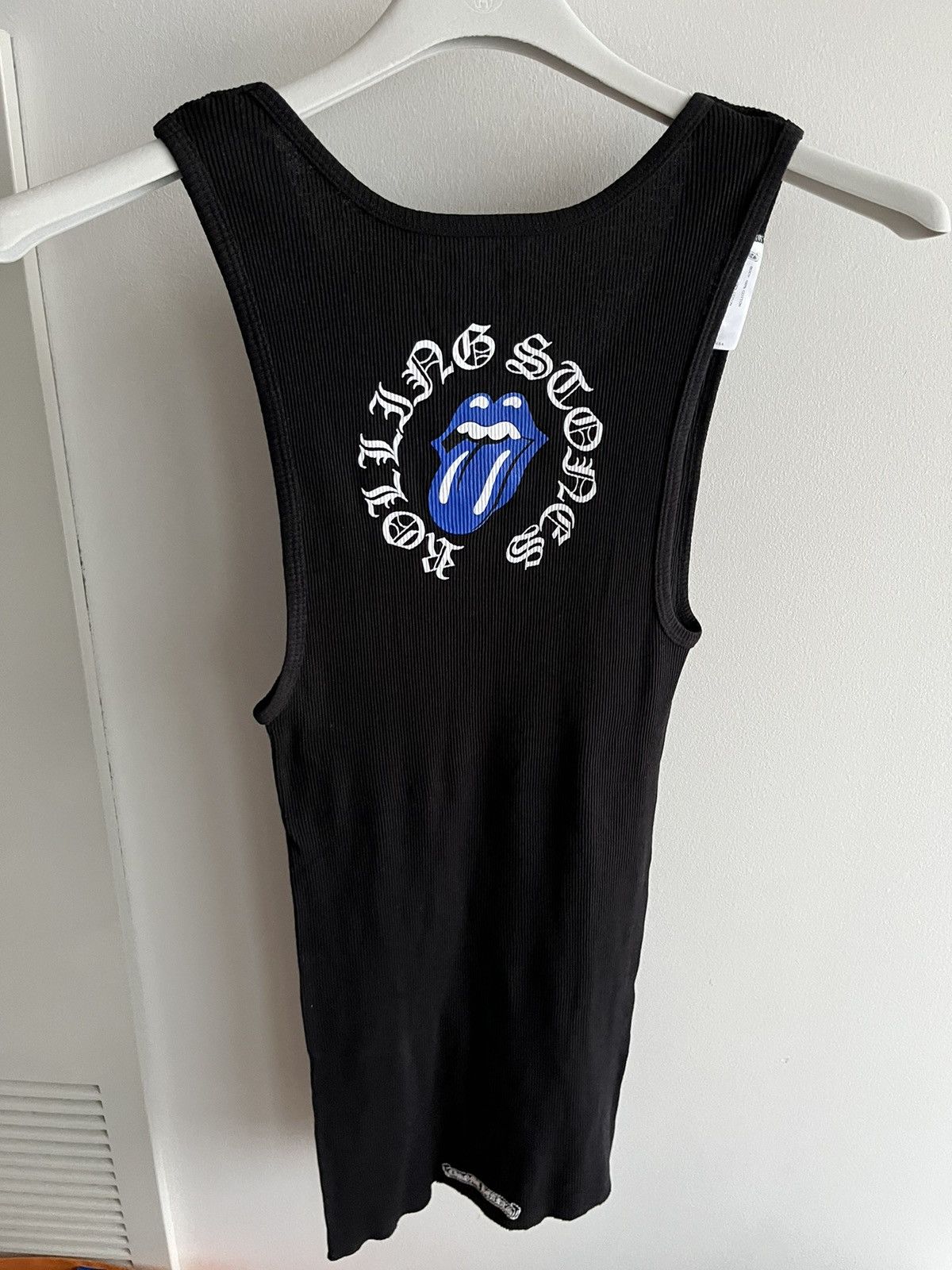 ♰ ♰ ♰ Super Rare Chrome Hearts x The Rolling Stones Tank Top