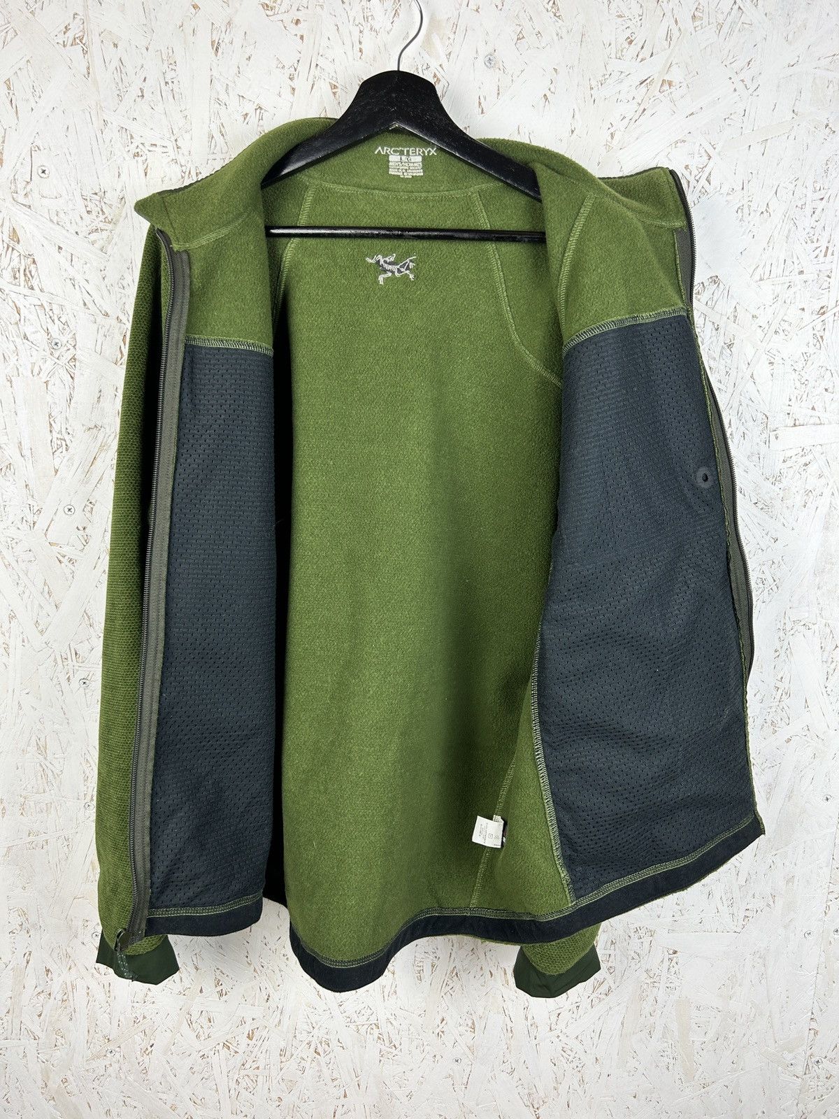 Arc'teryx Vintage Arc’Teryx Strato Polartec Fleece Jacket Green L Size US L / EU 52-54 / 3 - 7 Thumbnail
