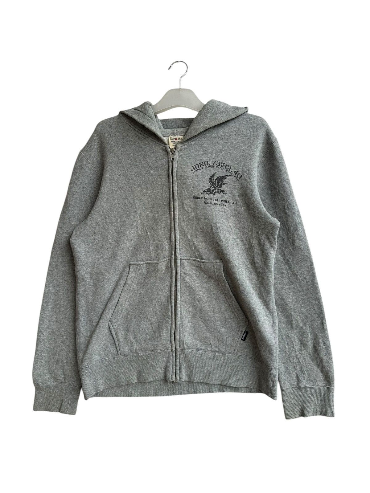 Avirex Vintage Avirex Aerodynamic Standard Hoodie Size US L / EU 52-54 / 3 - 1 Thumbnail