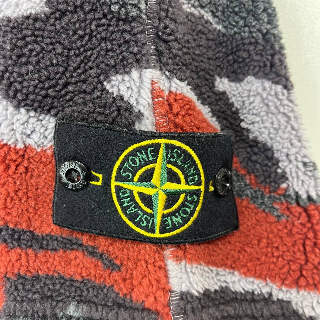 Stone Island Stone Island Camo Fleece Shorts Sherpa Cargo Bermuda Size S Size US 30 / EU 46 - 2 Thumbnail