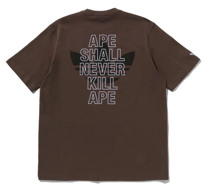 Bape Bape Adidas Tee Size ONE SIZE - 2 Thumbnail