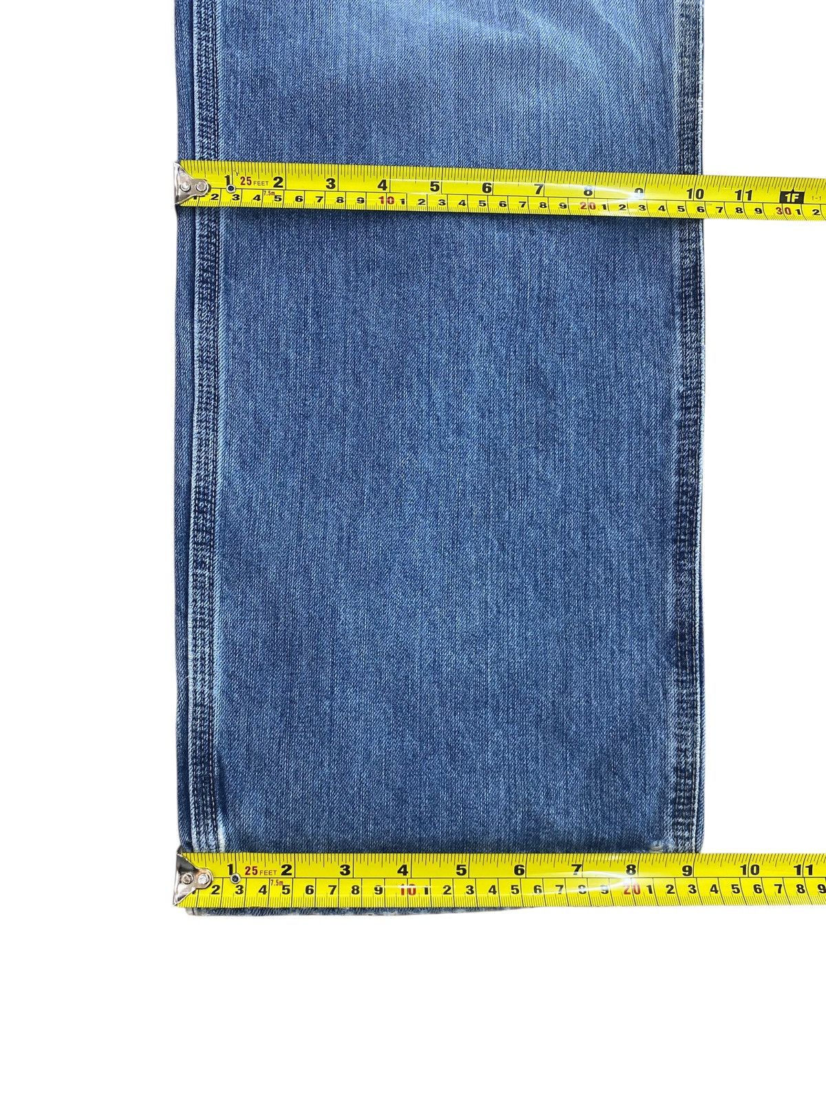 Japanese Brand Japanese Brand Faded awash Carpenter Style Wide Leg Jean Size US 30 / EU 46 - 8 Thumbnail
