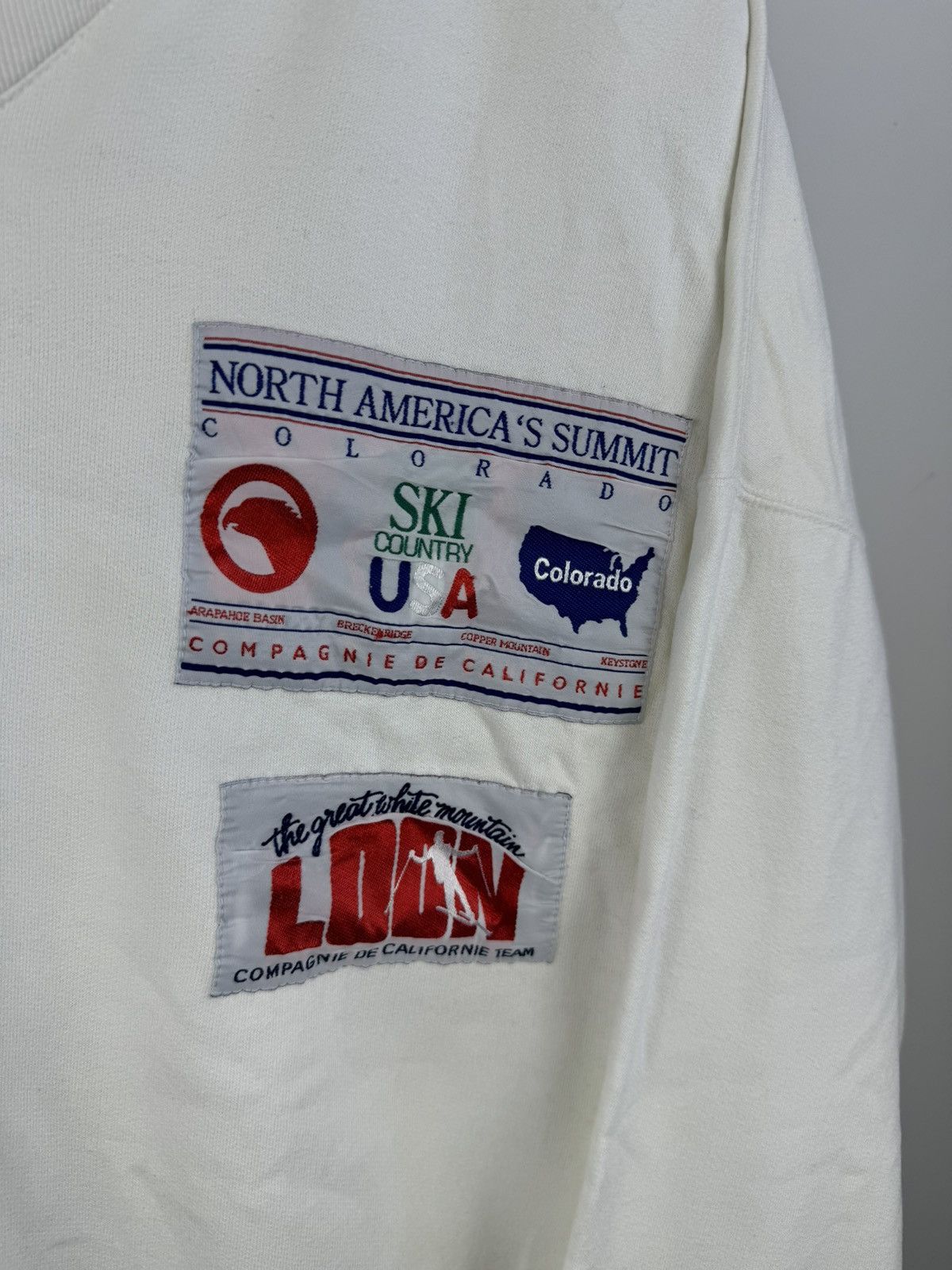 Vintage Vintage North America Ski Summit Sweatshirt Size US L / EU 52-54 / 3 - 4 Thumbnail