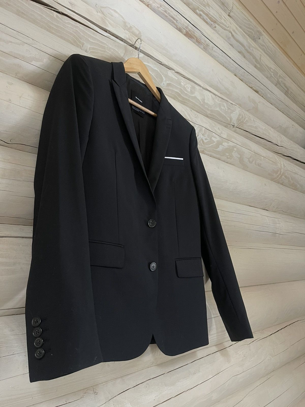 The Kooples RRP 395€ The Kooples black wool 2 button blazer New With Tag Size 36R - 6 Thumbnail