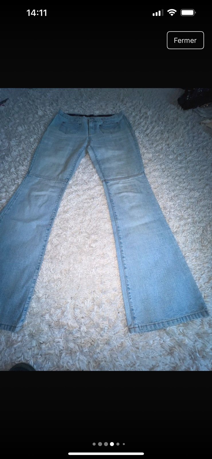 Dolce & Gabbana DOLCE & GABBANA vintage y2k low rise flare jeans Size 30" / US 8 / IT 44 - 3 Thumbnail