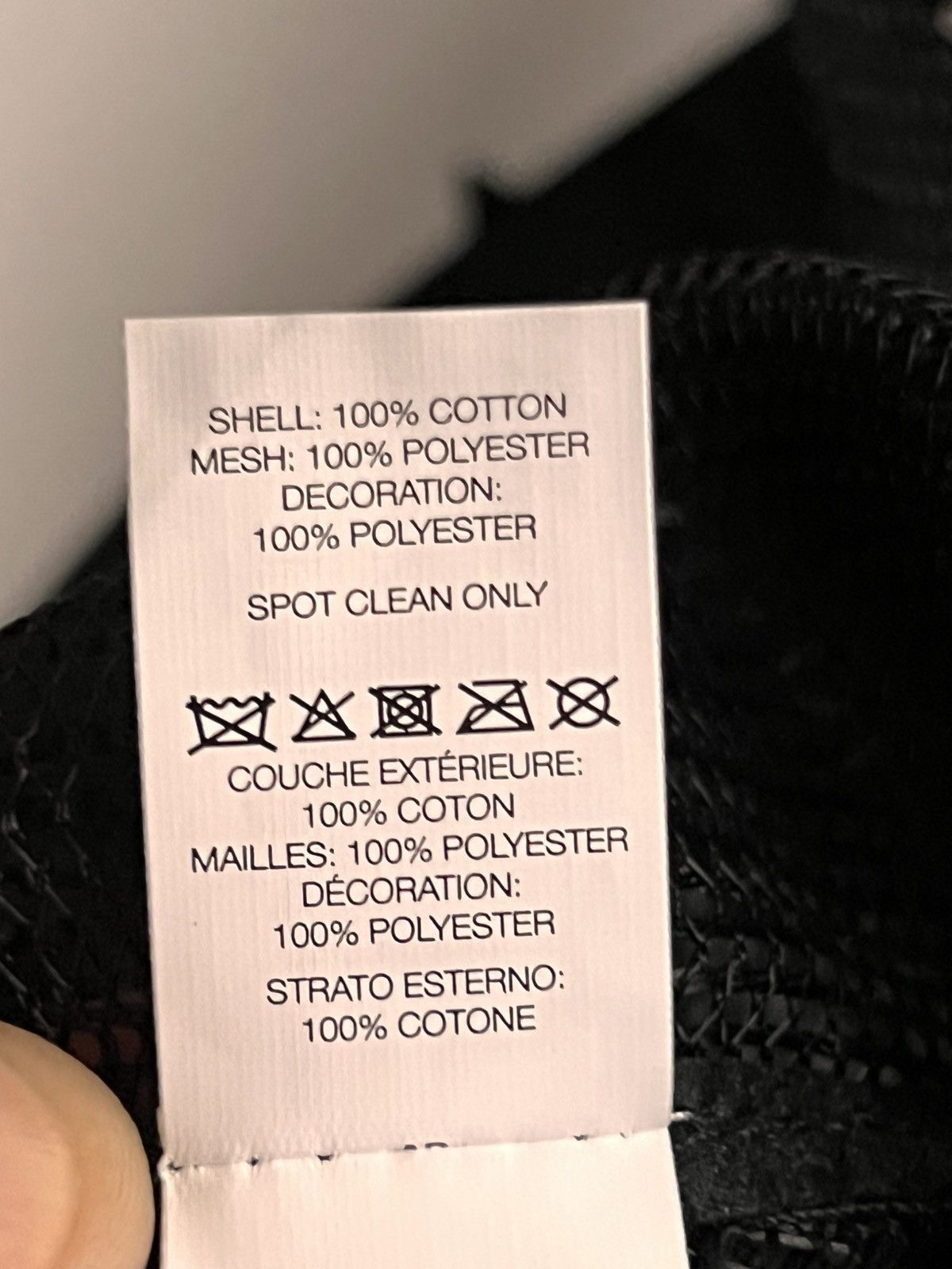 Supreme Supreme Western Embroidered Mesh Back 5-Panel Hat Cap Black Size ONE SIZE - 23 Thumbnail