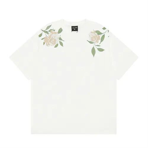 Other Street retro rose print pure cotton loose casual tee Size US M / EU 48-50 / 2 - 6 Thumbnail