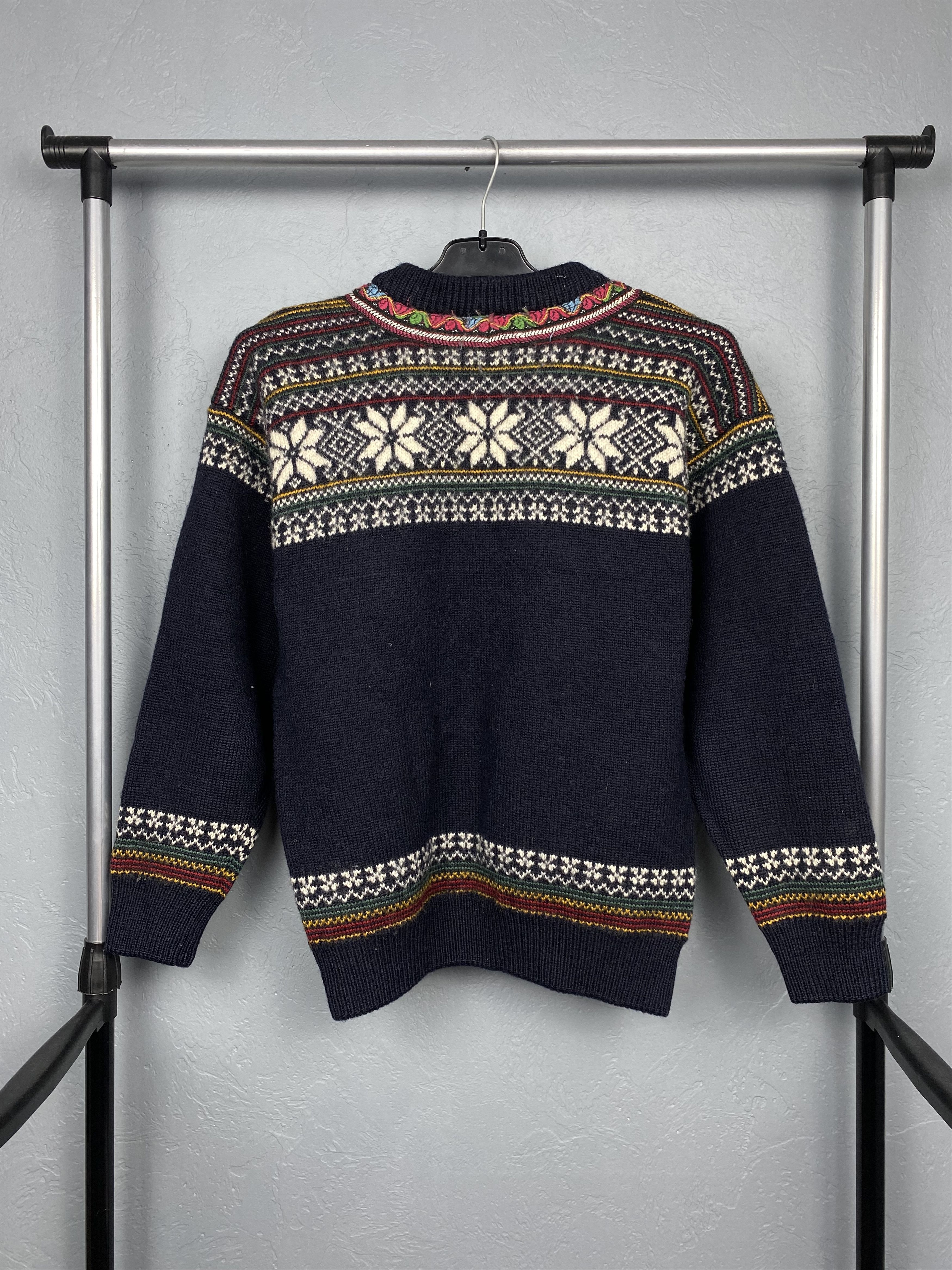 Dale Of Norway Christiania Vintage Wool Knit Sweater Made in Norway Size S / US 4 / IT 40 - 5 Thumbnail