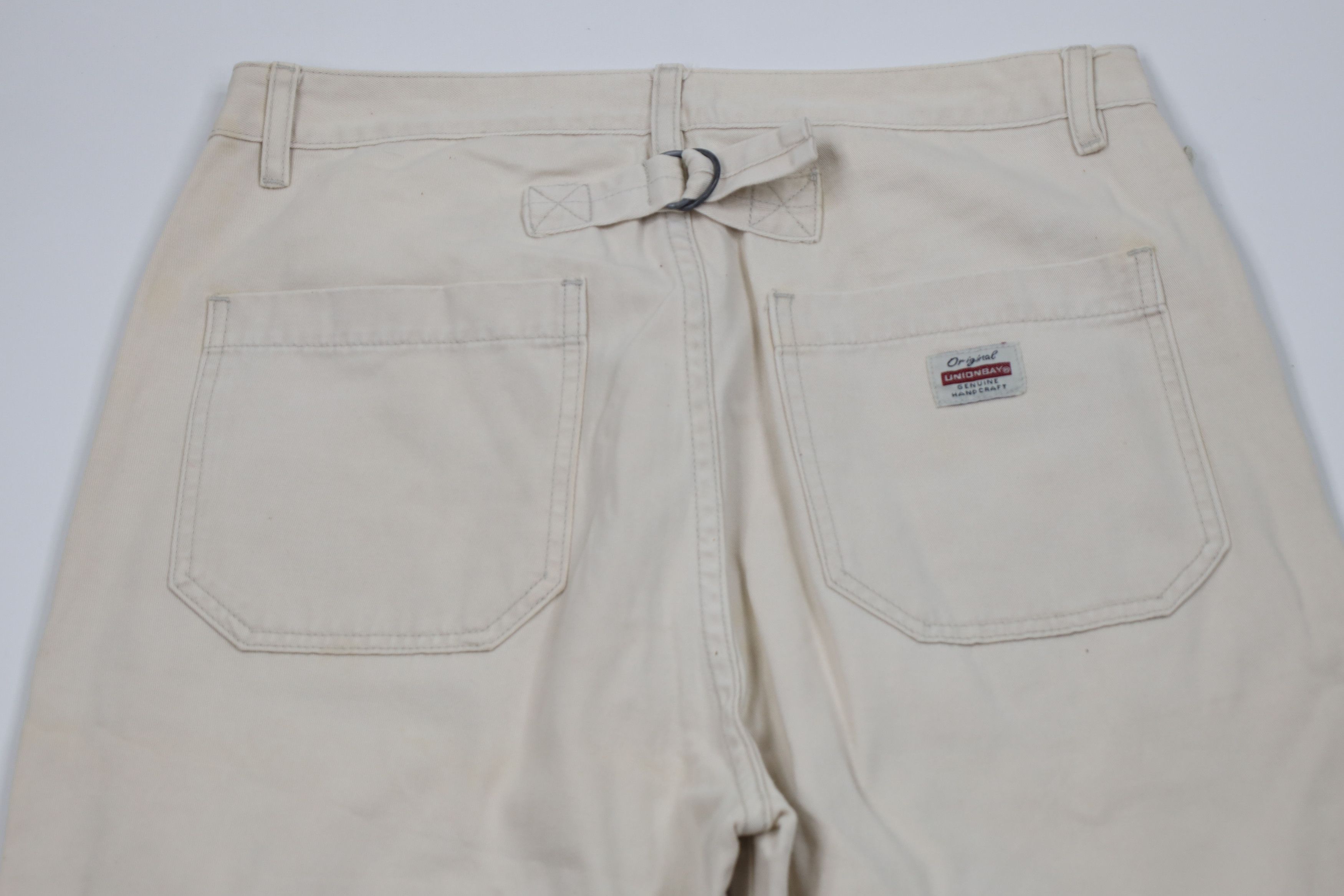 UNIONBAY Vintage 90s Y2K Unionbay Babydoll Buckle Back Wide Leg Pants Size 34" / US 12 / IT 48 - 11 Thumbnail