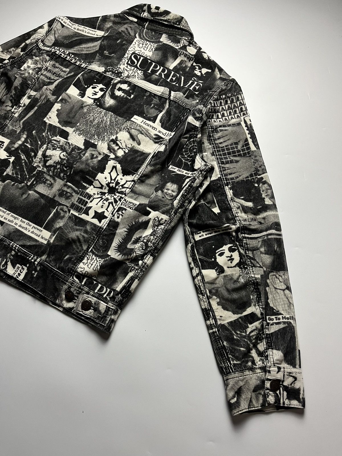 Supreme Supreme SS18 - Vibrations Corduroy Trucker Jacket Size US S / EU 44-46 / 1 - 10 Thumbnail