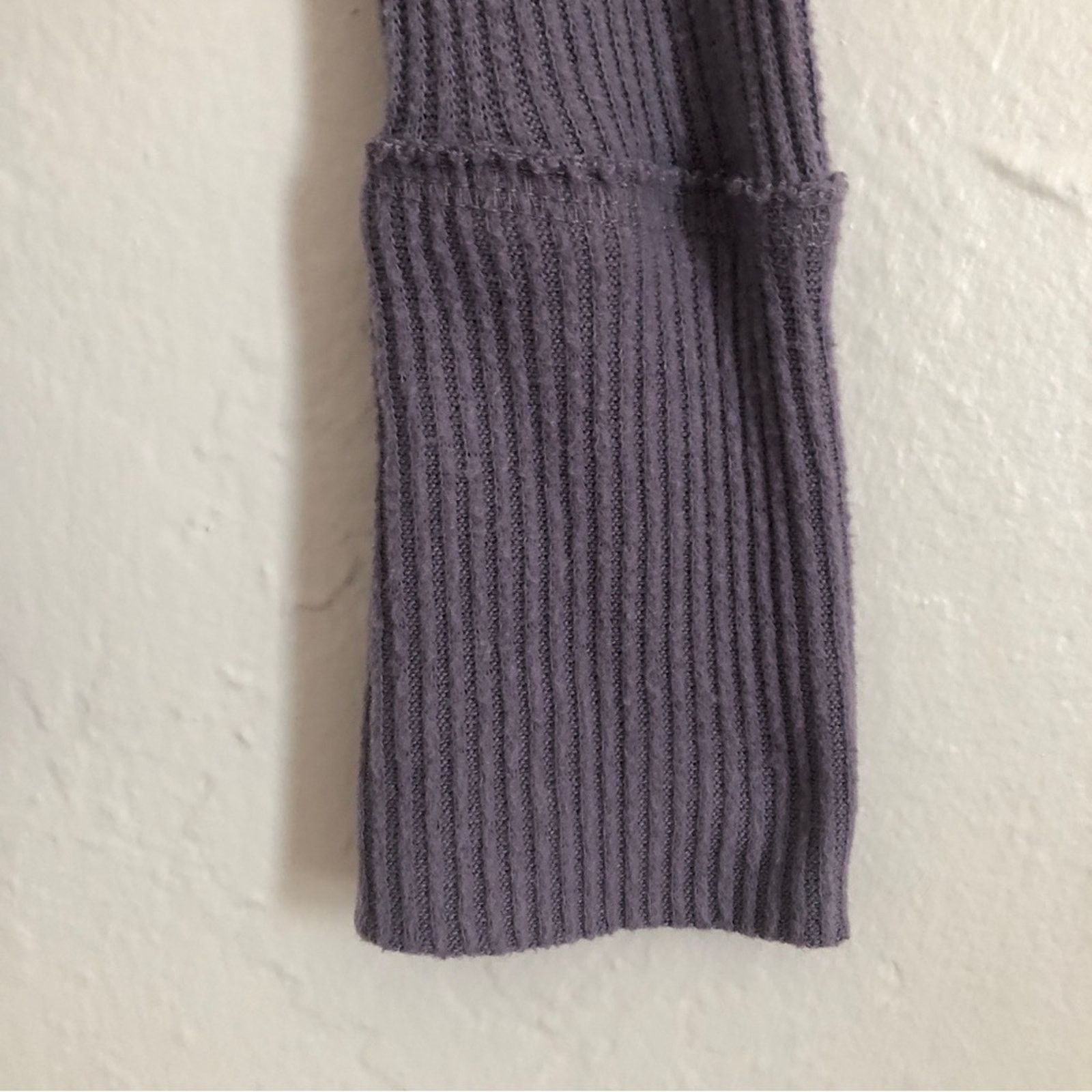 Free People Free People We the Free Purple Long Sleeve Cowl Neck Sweater Size S / US 4 / IT 40 - 5 Thumbnail