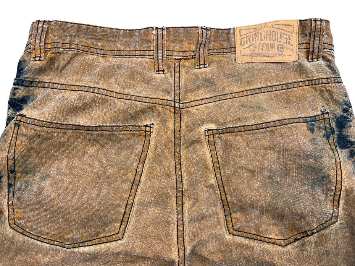 Japanese Brand Grino House Distressed Elastic Pants 34x33 Size US 35 - 7 Thumbnail