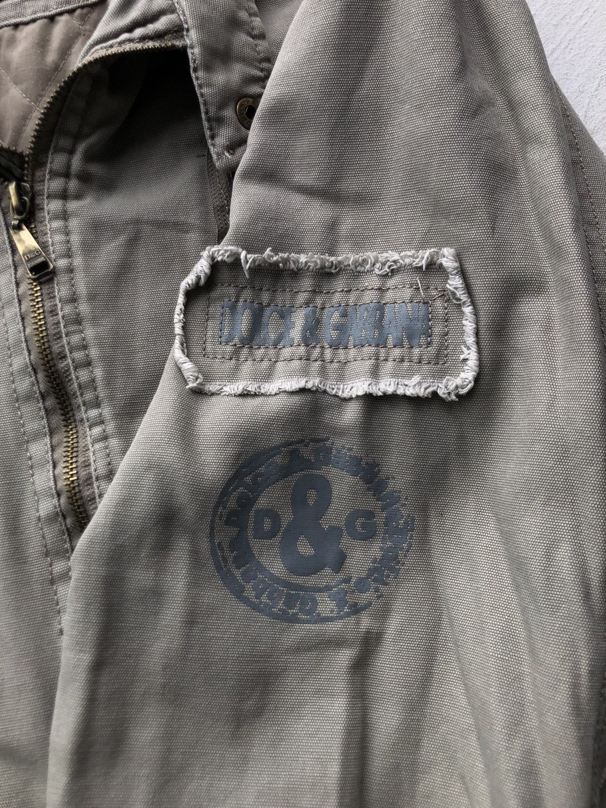 Vintage Very Rare Vintage Dolce&Gabbana Military Multi Pocket Jacket Size US L / EU 52-54 / 3 - 9 Thumbnail