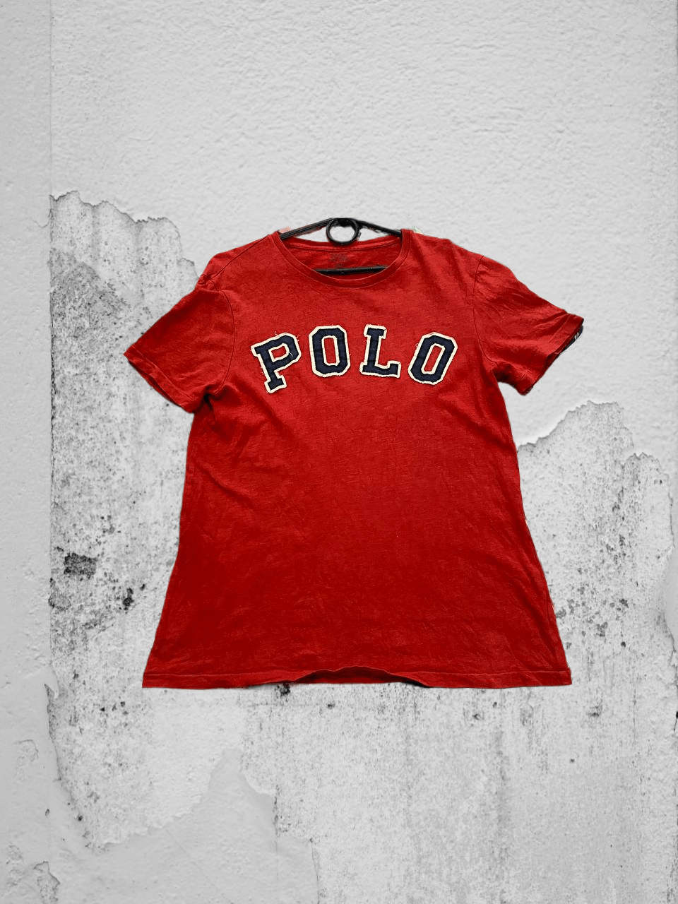 Polo Ralph Lauren Y2K red T-shirt Polo Ralph Lauren big logo Vintage Size US M / EU 48-50 / 2 - 1 Thumbnail