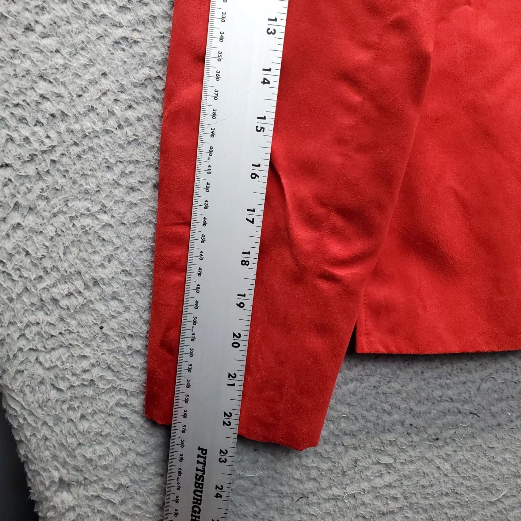 Evan Picone Evan-Picone Blazer Jacket Womens 12P Red Long Sleeve Notch Lapel Full Zip Dressy Blazer Jacket Women Size 12P Red Womens Size XL / US 12-14 / IT 48-50 - 5 Thumbnail