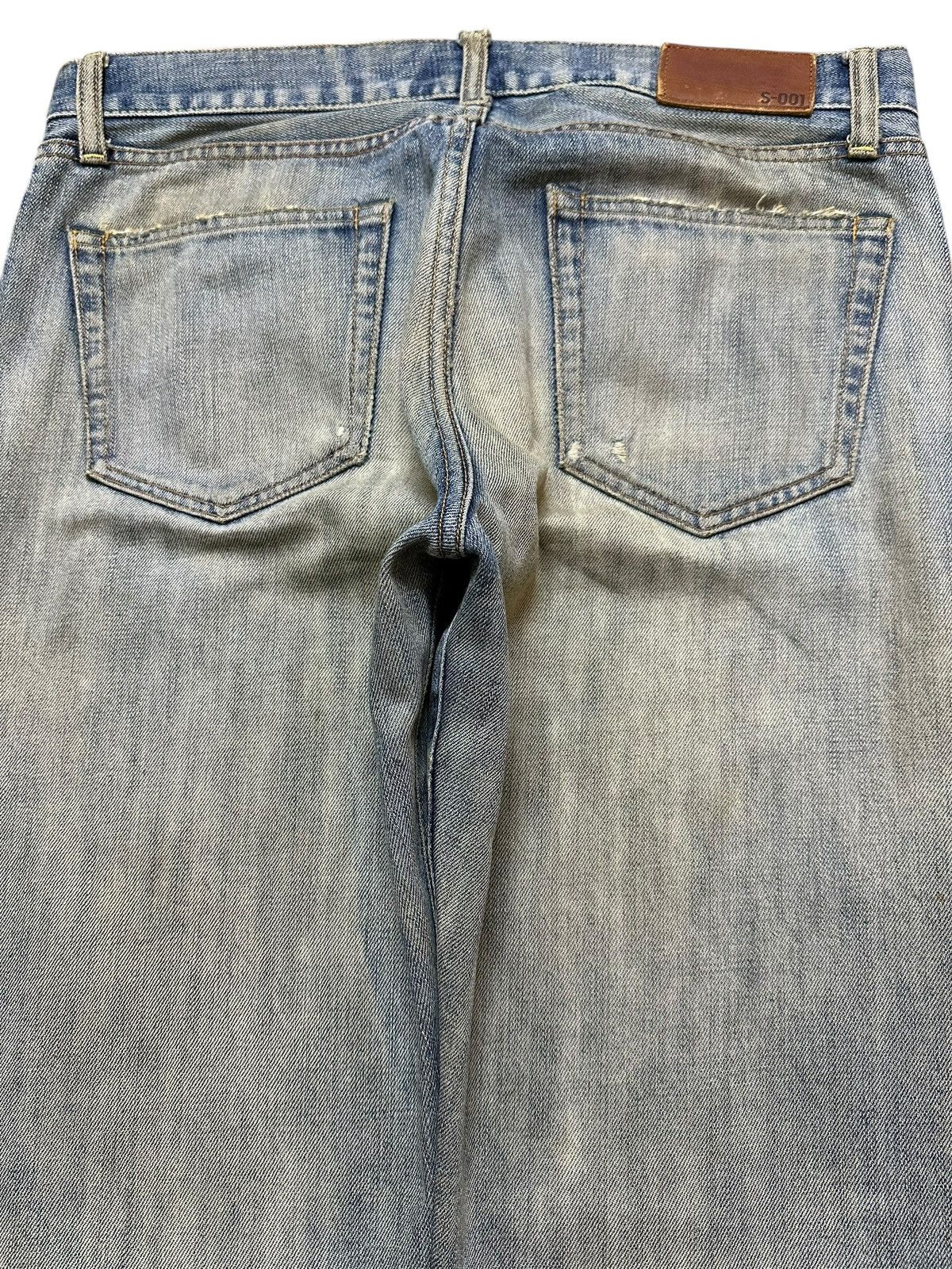 Japanese Brand Vintage Japanese Uniqlo Mud Wash Distress Style Jeans Size US 32 / EU 48 - 5 Thumbnail