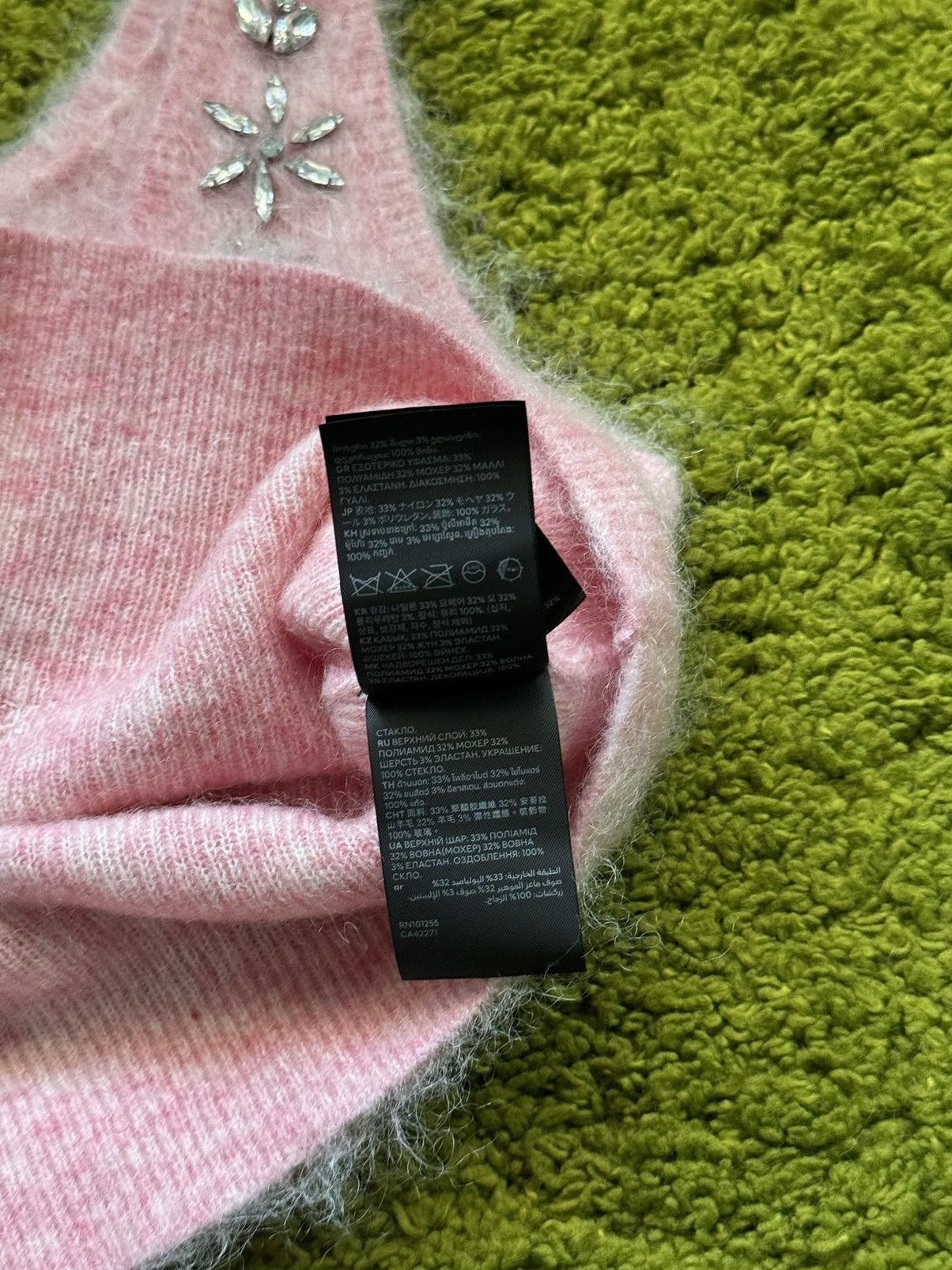 Designer × Paco Rabanne Paco Rabanne x H&M mohair wool blend NWT tank top vest Size M / US 6-8 / IT 42-44 - 13 Thumbnail