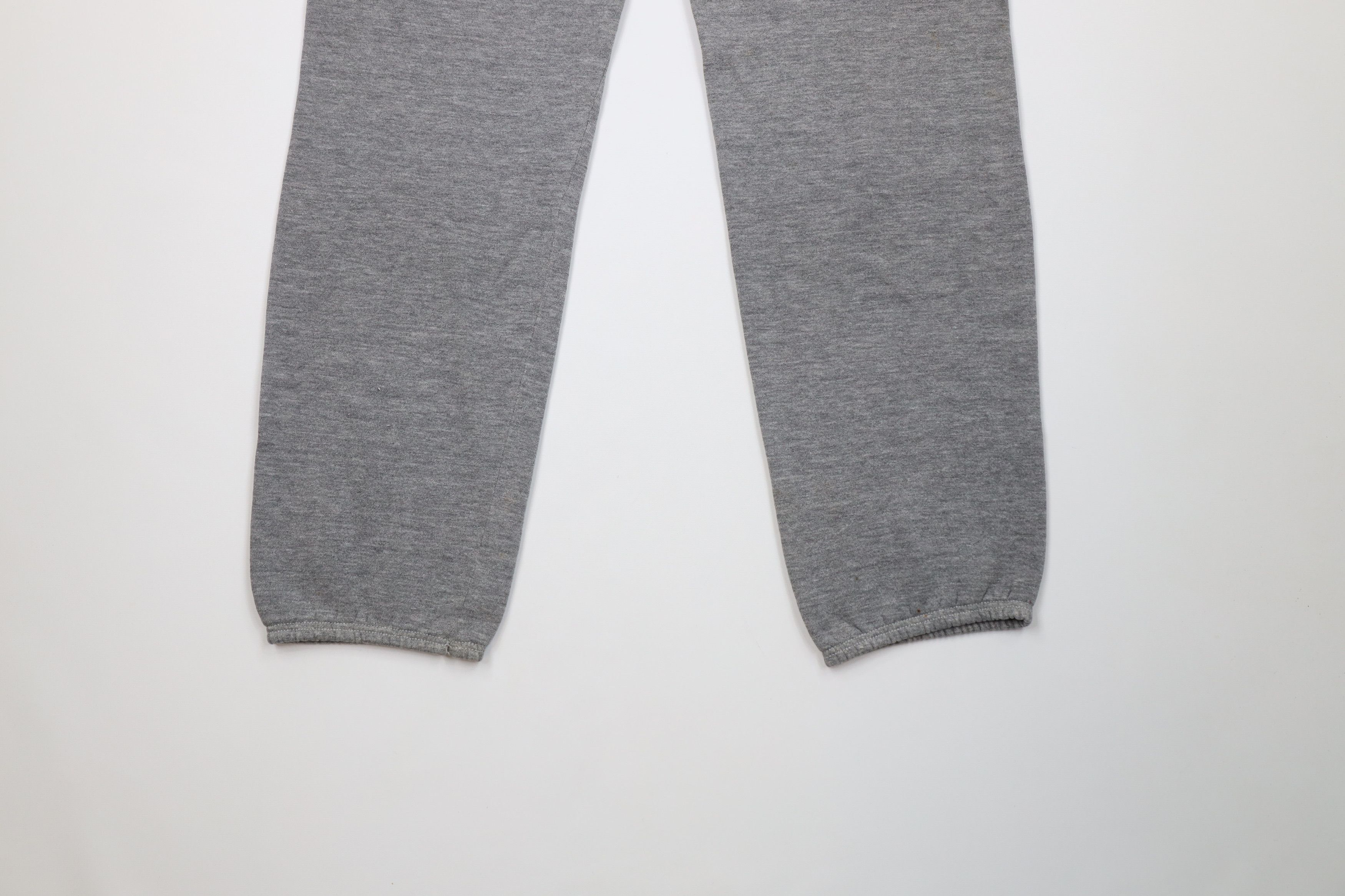 Vintage Vintage 70s Streetwear Triblend Sweatpants Heather Gray USA Size US 36 / EU 52 - 4 Thumbnail