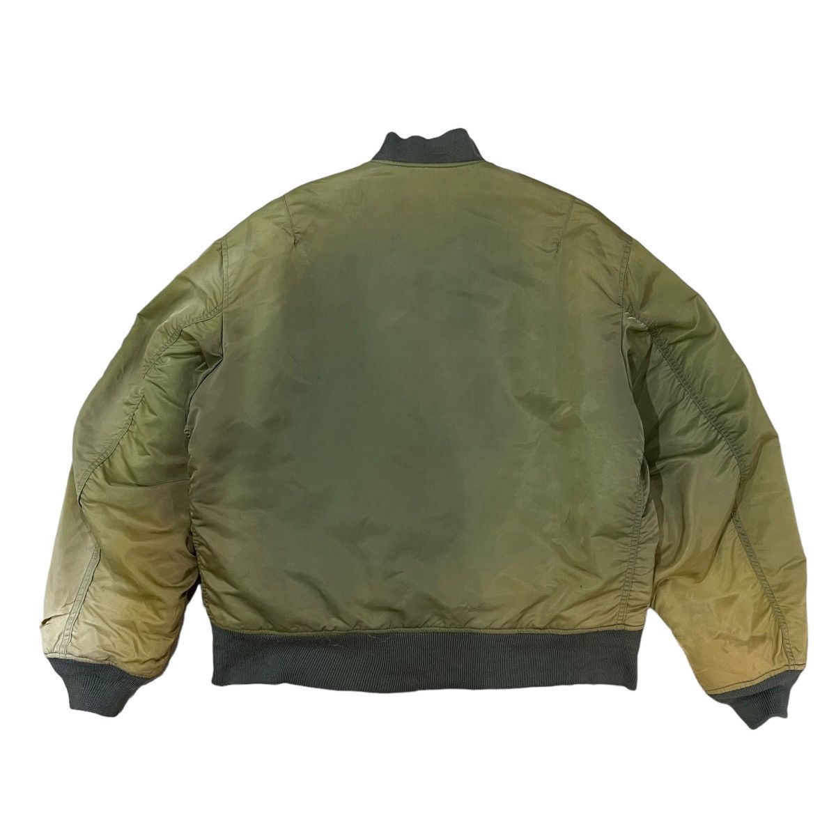 Japanese Brand Vintage Machope MA-1 Army Air Force Flight Bomber Jacket Size US M / EU 48-50 / 2 - 2 Thumbnail