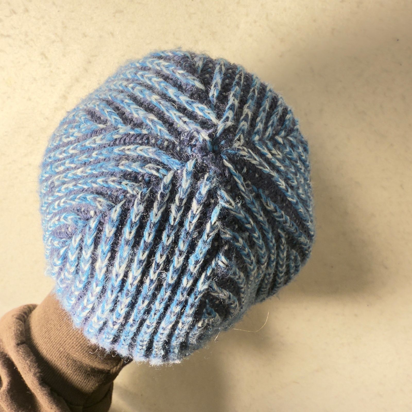Other All In Motion Ski Hat Beanie Blue Knit Fleece Lined OSFM Size ONE SIZE - 12 Thumbnail
