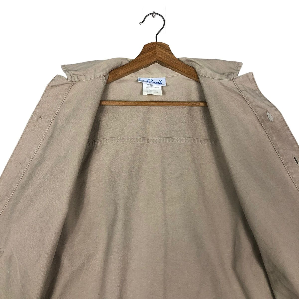 Japanese Brand 🔥Cropped Chore Biker Jacket Le Glazik France Issey Miyake Size US M / EU 48-50 / 2 - 13 Thumbnail
