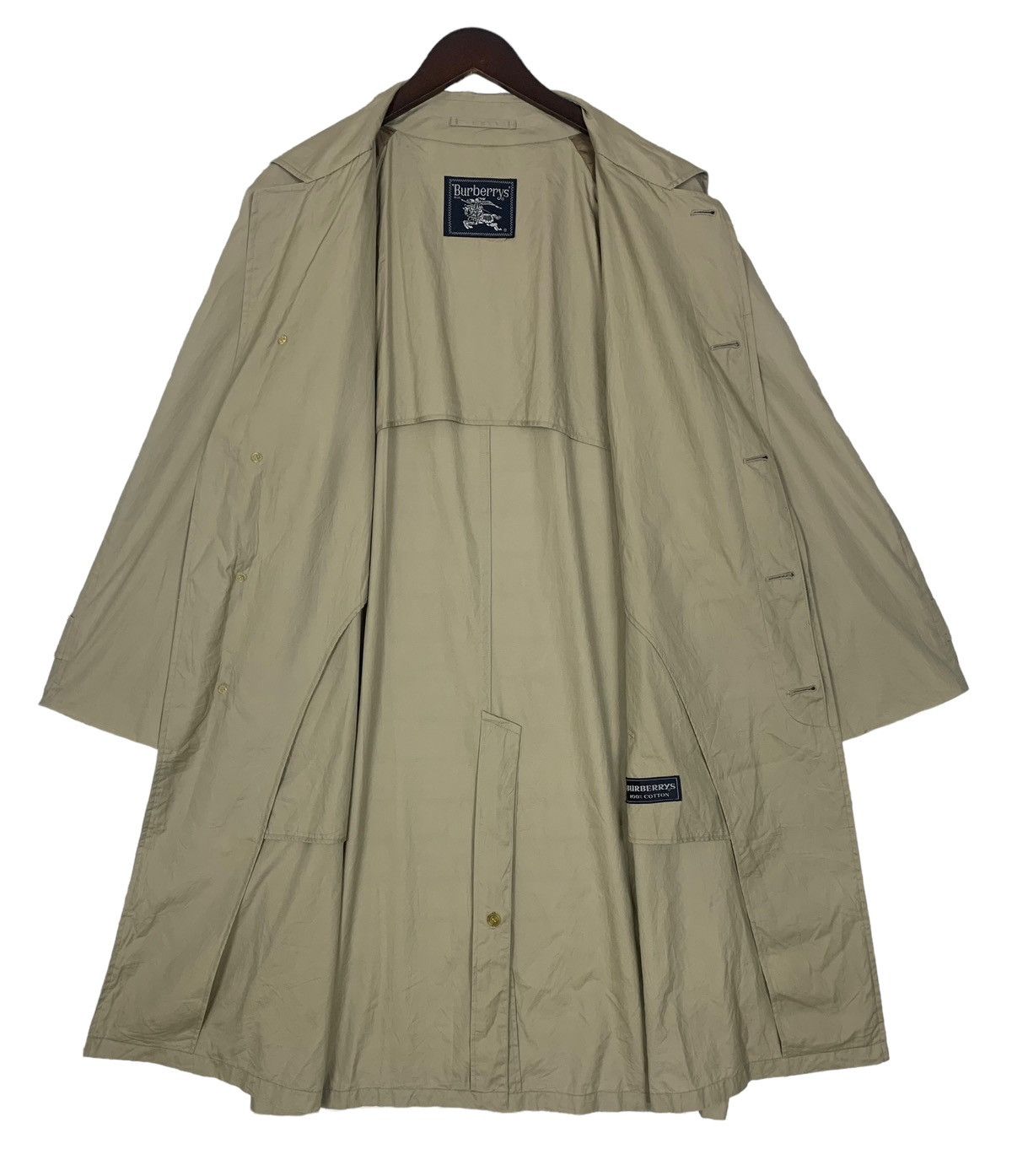 Burberry BurberryS Designer Luxury Long Coat Trench Coat Size US M / EU 48-50 / 2 - 6 Thumbnail