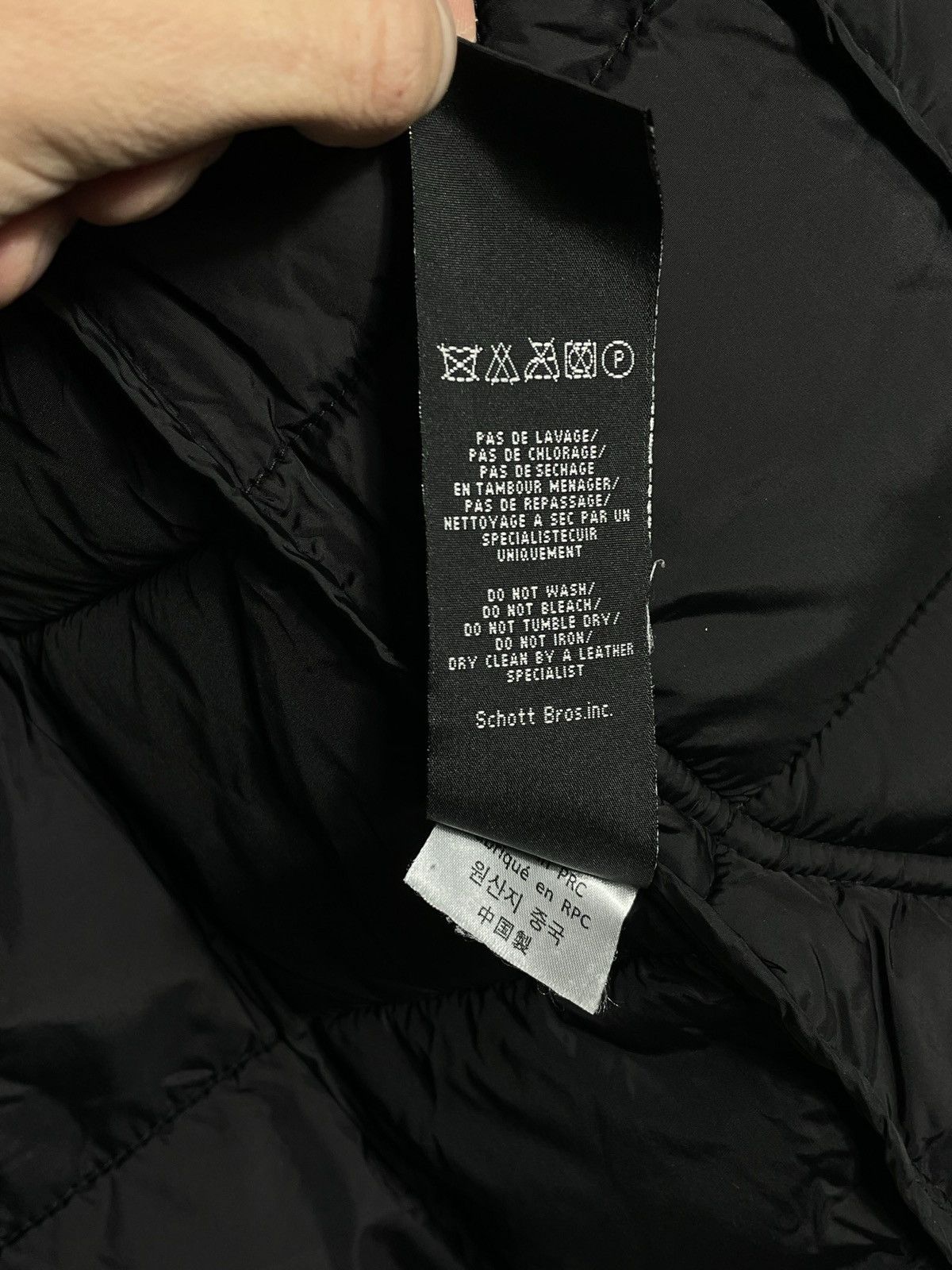 Schott Schott Puffer Black Coat Parka Winter Warm Outdoor Gorpcore Size XS / US 0-2 / IT 36-38 - 12 Thumbnail