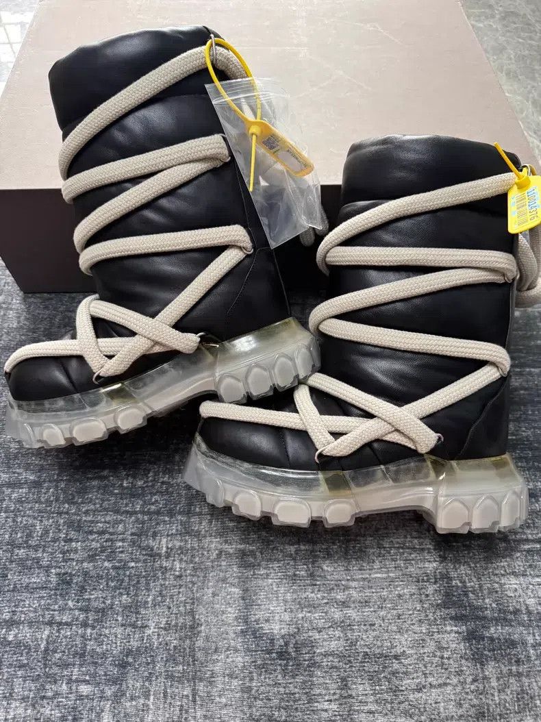 Rick Owens Rick Owens Crazy Lacing Octopus Bottom Snow Boots Size US 5.5 / IT 35.5 - 4 Thumbnail