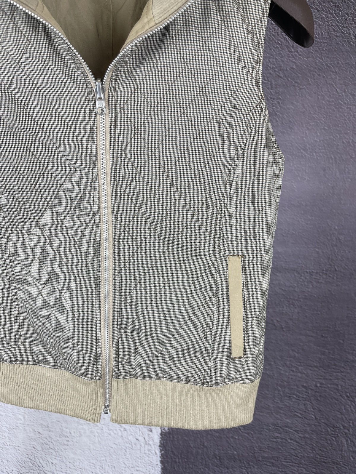 Aquascutum Aquascutum Japan women’s reversible checkered/beige vest Size S / US 4 / IT 40 - 5 Thumbnail