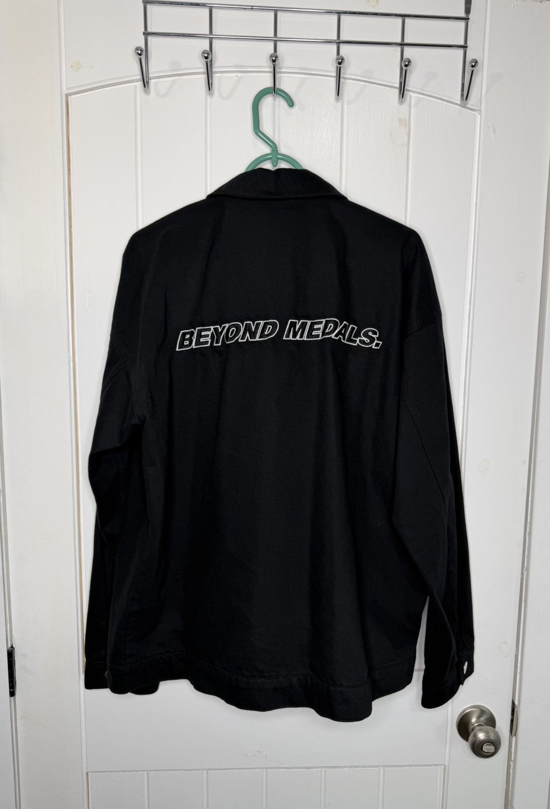 Other Beyond Medals Twill Jacket Black Size Small (Oversized Fit) Size US S / EU 44-46 / 1 - 2 Thumbnail