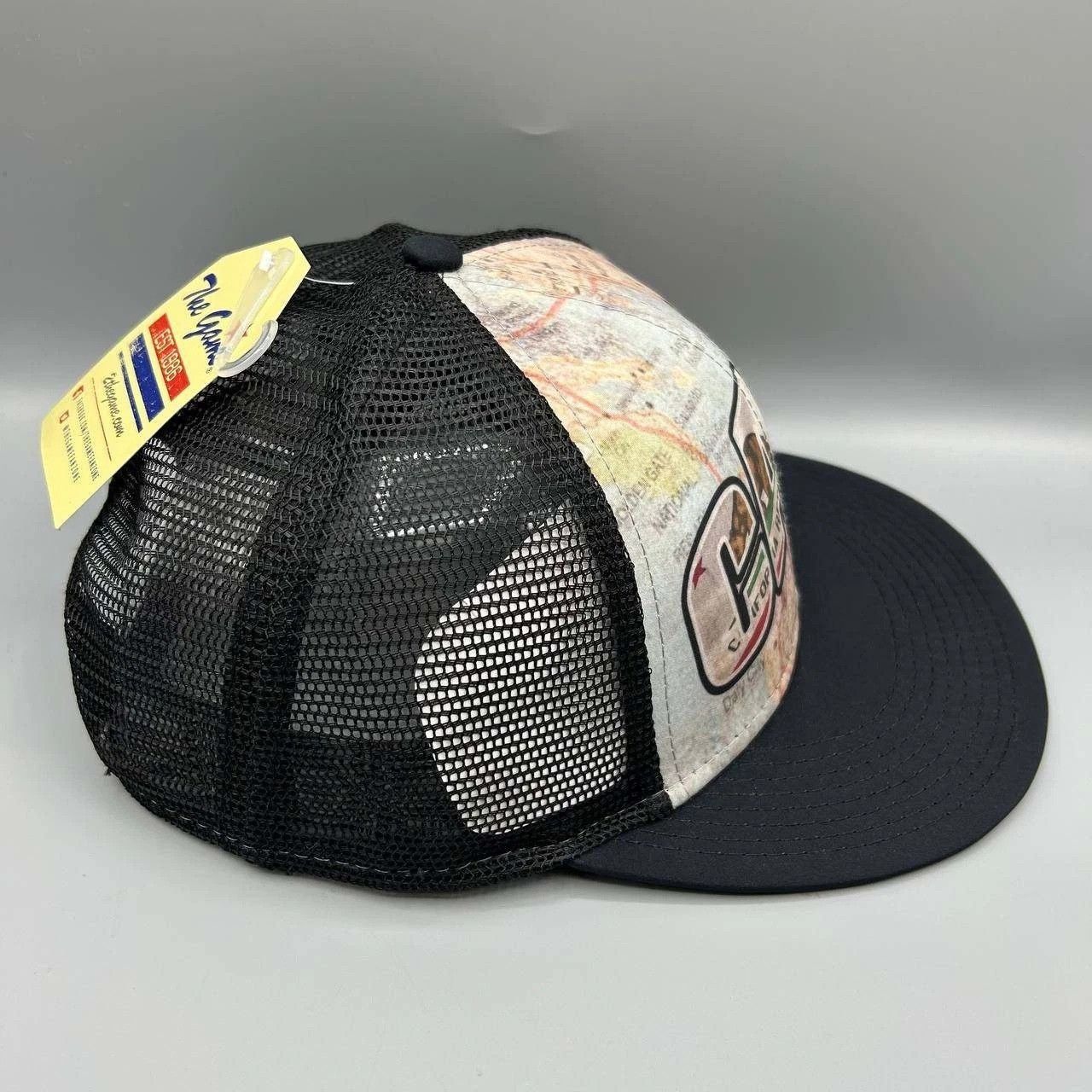 The Game Vintage California Republic Trucker Hat Men Snap Back Cap Size ONE SIZE - 6 Thumbnail