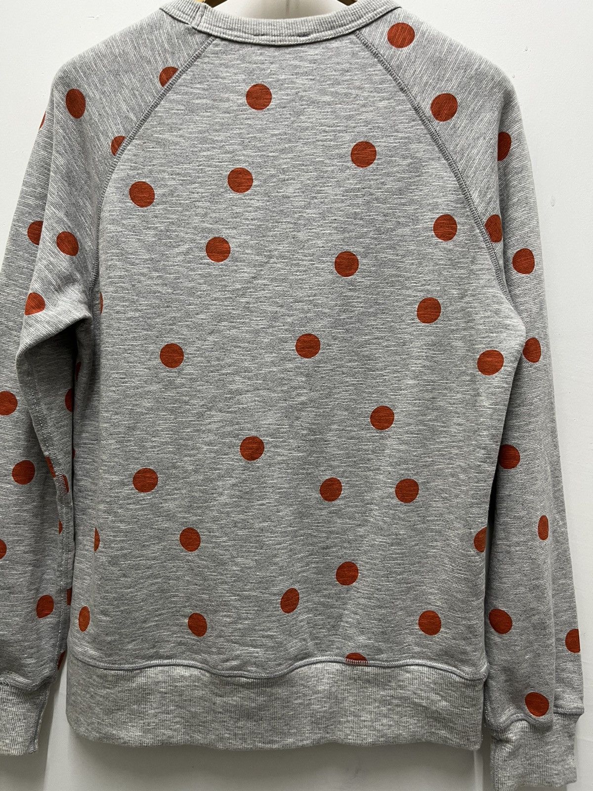 Acne Studios Acne Studios Polkadot Pullover Sweatshirt Gray M Size US M / EU 48-50 / 2 - 4 Thumbnail