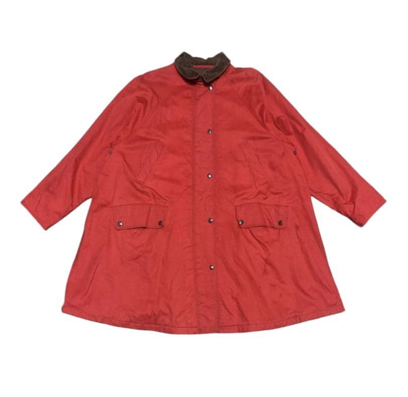 Burberry Vintage Burberrys Nova Check Long Jacket Distressed Size US L / EU 52-54 / 3 - 1 Thumbnail