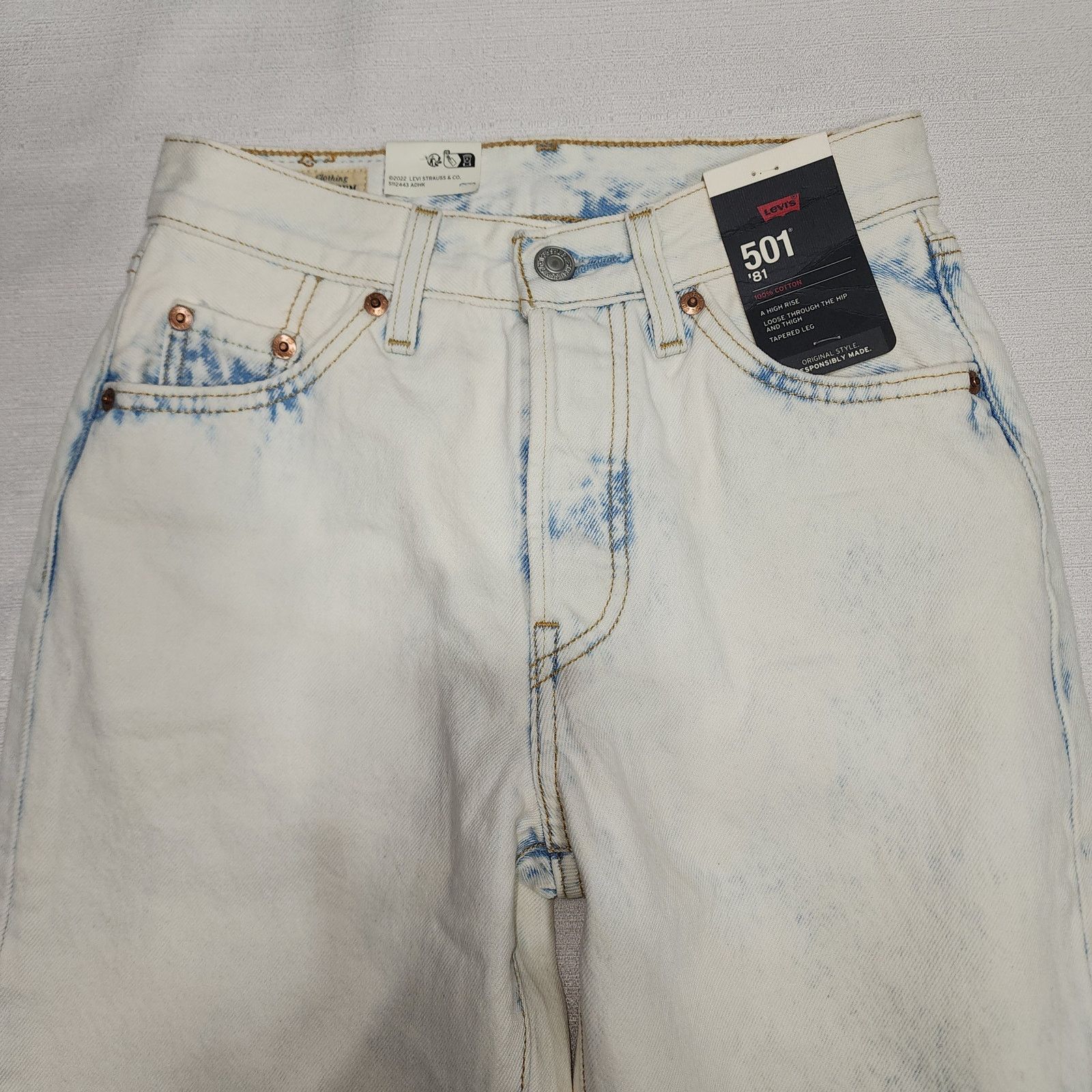 Levi's Levi's 501 original W23'' x L40'' women's jeans-button fly Size 23" - 5 Thumbnail