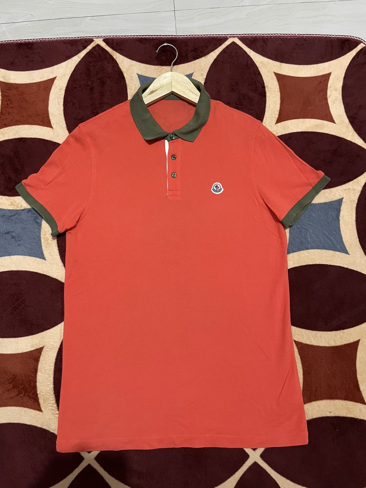 Moncler Moncler poloshirt Size US M / EU 48-50 / 2 - 1 Thumbnail