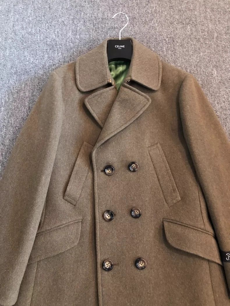 Gucci Gucci Sleeve logo embroidered double-breasted wool coat jac Size US M / EU 48-50 / 2 - 2 Thumbnail