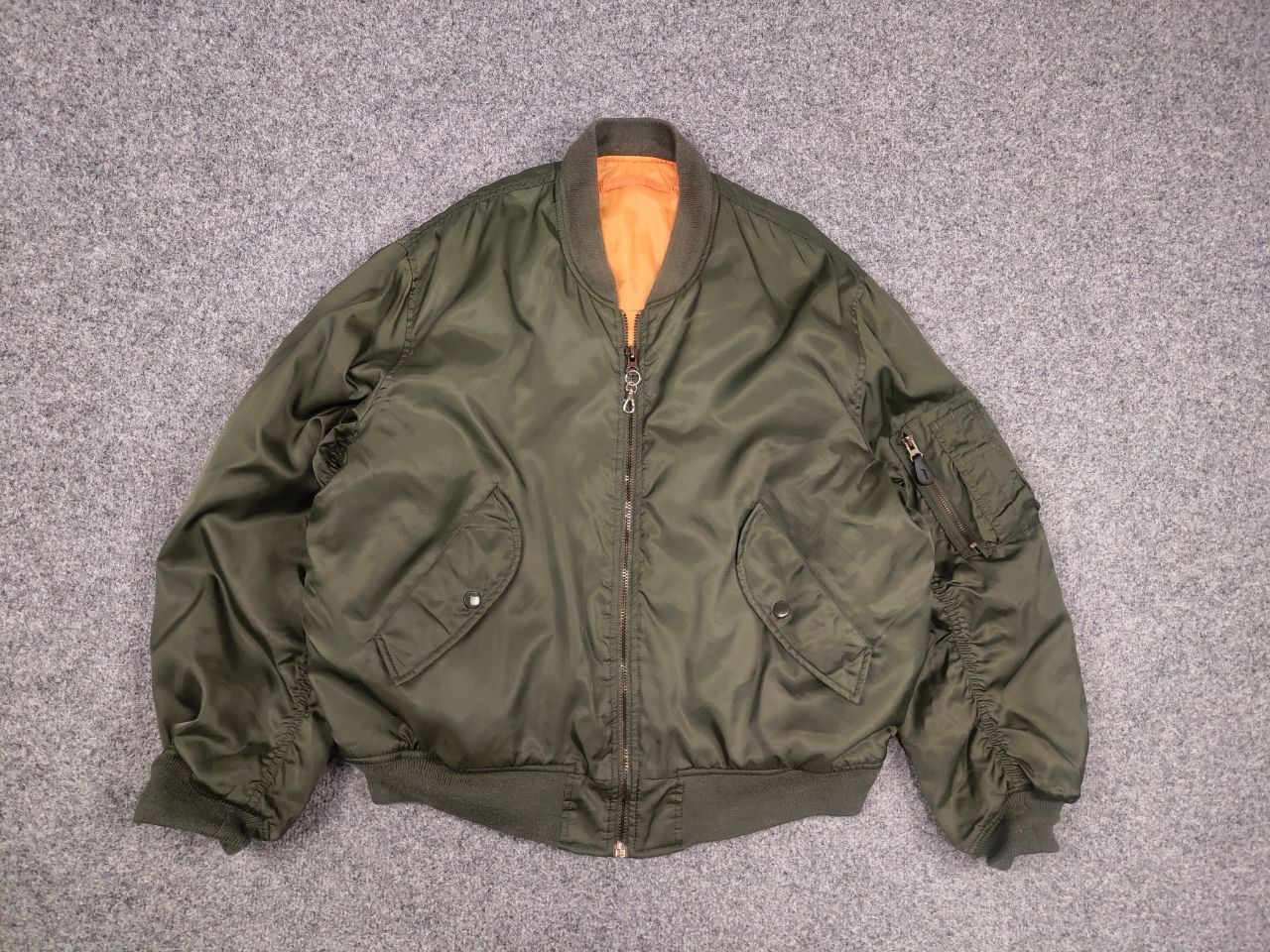 Japanese Brand Rare Vintage Japan MA-1 Flyers Intermediate Bomber Jacket Size US M / EU 48-50 / 2 - 9 Thumbnail