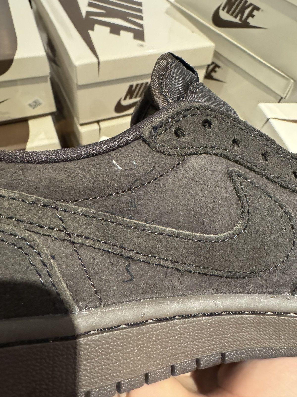 Jordan Brand jordan 1 low travis scott velvet brown Size US 6 / EU 39 - 4 Thumbnail