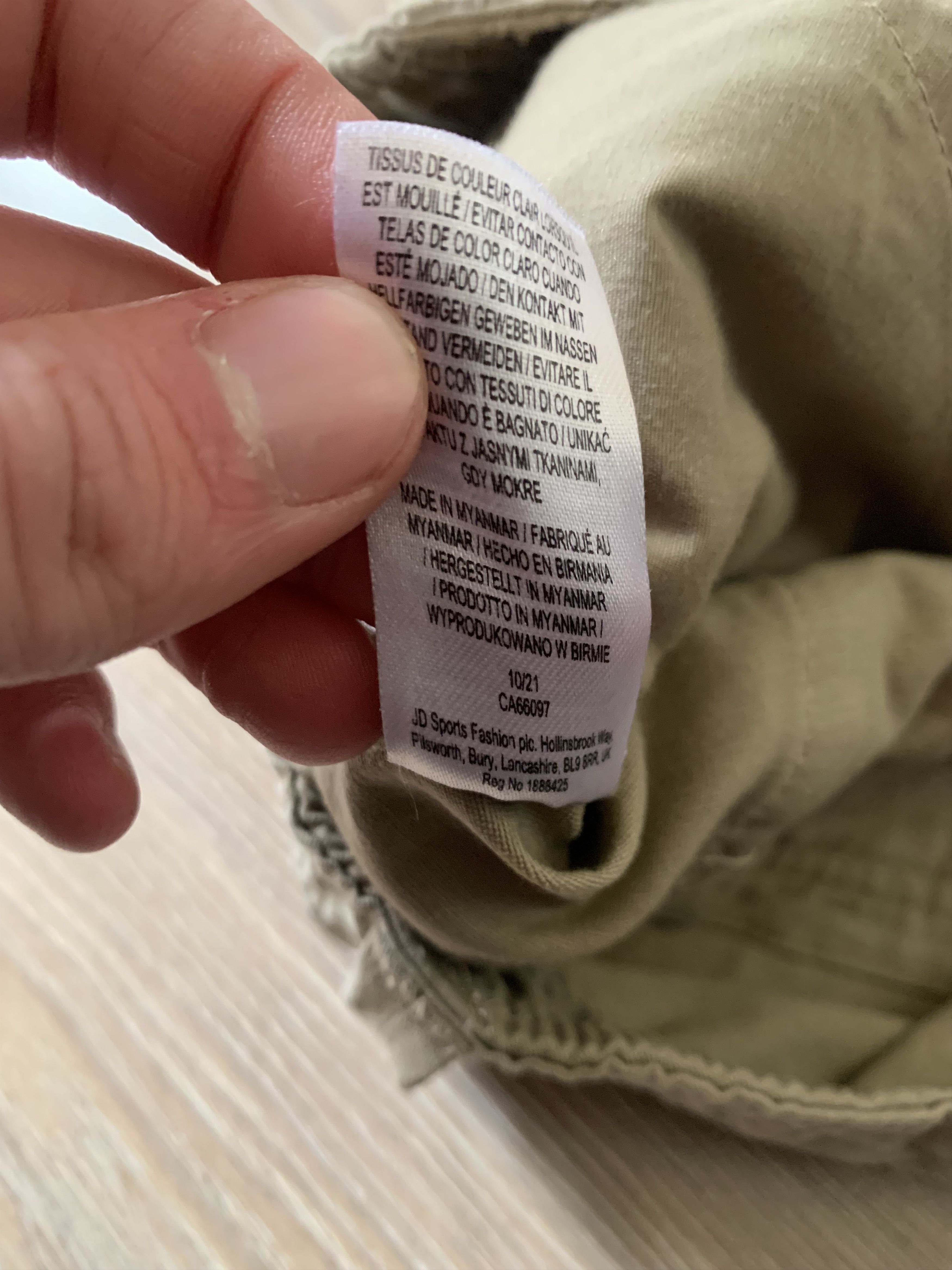 Other Mckenzie Mens Beige Cotton Cargo Shorts Size US 34 / EU 50 - 11 Thumbnail