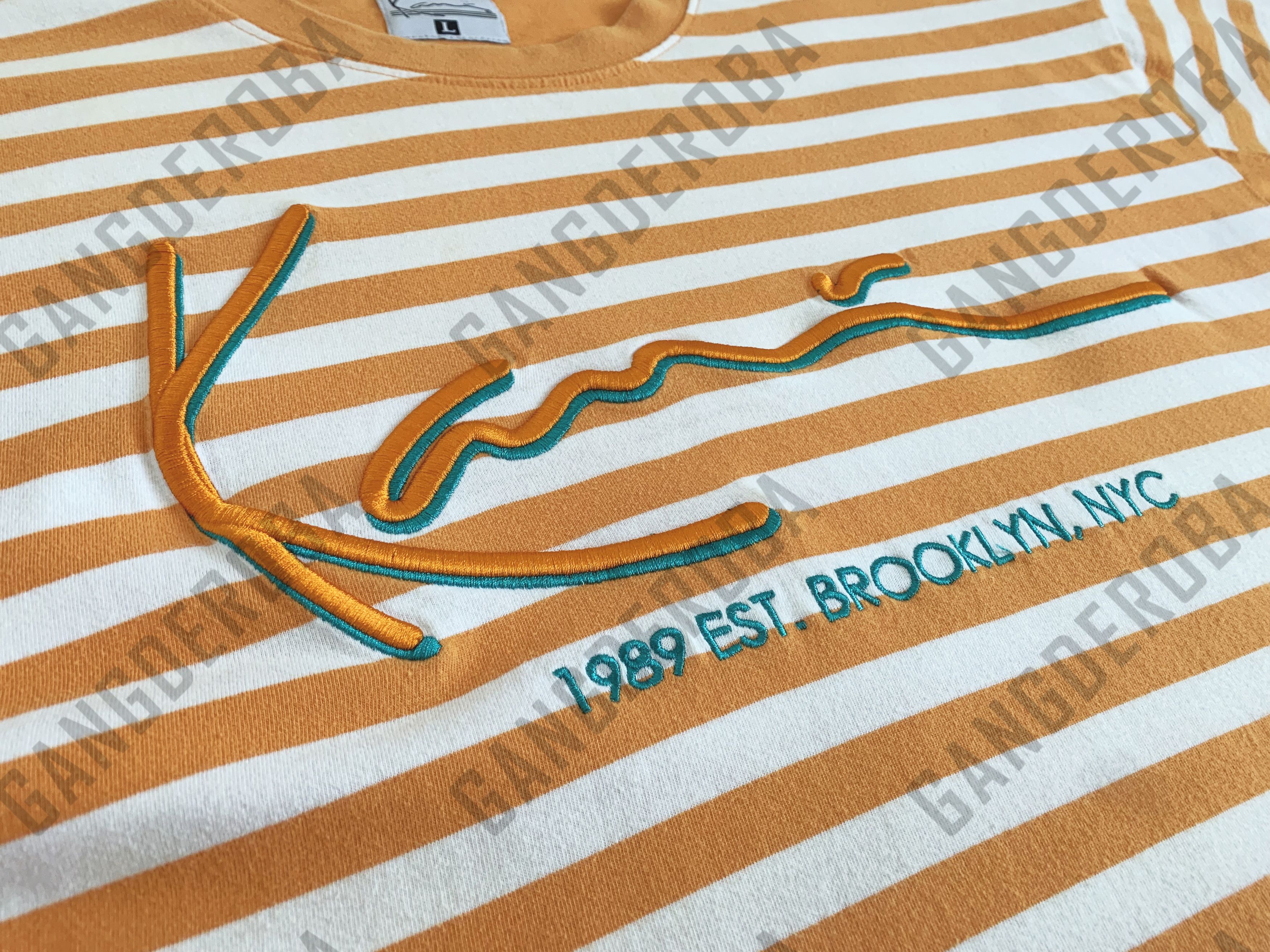 Karl Kani RARE KARL KANI T shirt 2pac Tupac Keep Ya Head Up Striped Size US L / EU 52-54 / 3 - 7 Thumbnail